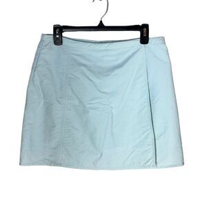 Royal Robbins Skort In Aqua Nylon Summer Skirt/Short Combo Size 10